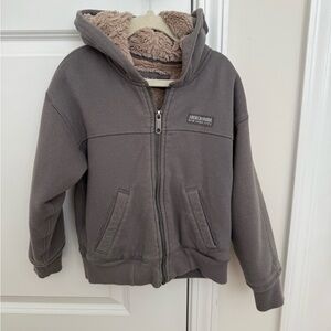 Abercrombie & Fitch Kids Gray jacket size 5-6 boys